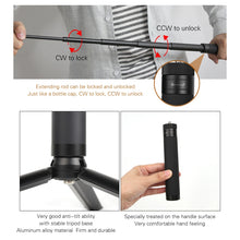 Sunnylife OSMO Pocket 1/4 Adatper Mount Gimbal with 14.8cm-66cm 6 Sections Extension Rod Stick For DJI Gopro Tripod Bycle Car Accessories 