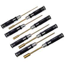 Yunzhong 16Pcs Hex Phillips Screw Nut Flat Screwdriver Tools Box Set with Bag for RC Model