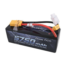Gens ACE 14.8V 6750mAh 70C 4S1P XT90 Plug Lipo Battery for 1/8 RC Vehicles Model Car 