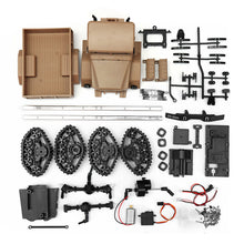 Fayee FY001B KIT 1/16 2.4G 4WD Rc Car Brushed Off-road Military Truck Snow Tires W/ 180 Motor Servo