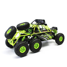 Wltoys 18628 1/18 2.4G 6WD Brushed Rc Car Rock Crawler with Front LED Light RTR Toys 