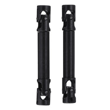 2PCS Black Upgrade Metal Parts Drive Shaft For WPL HengLong 1/16 RC Crawlers Car