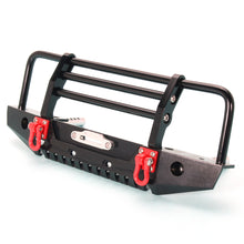 Aluminum Alloy Front Bumper Protector With LED Light For TRX4 1/10 RC Car