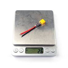 Happymodel XT30 Plug Pigtail Power Wire with 100μF Capacitor for Mobula7 HD TRASHCAN UR85 UR85HD Crazybee F3 / F4 PRO Flight Controller