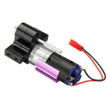 Upgraded Metal Transfer Gear Box with 370 Motor For WPL 1/16 4WD 6WD JJRC Q60 Q61 Black