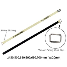 2Pcs RJXHOBBY 450-700mm Battery Strap Magic Tape Metal Buckle for Lipo Battery