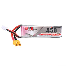 Gaoneng 7.6V 450Mah 80C 2S HV 4.35V Lipo Battery XT30 Plug for Eachine Betafpv Drone FPV Racing Drone