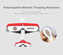 Radiolink A560 560mm Wingspan 3D Poly Fixed Wing RC Aircraft Drone Airplane RTF 2KM For Beginner Trainer 