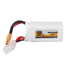 ZOP Power 11.1V 450mAh 70C 3S Lipo Battery XT30 Plug for FPV Racing Multi Rotor