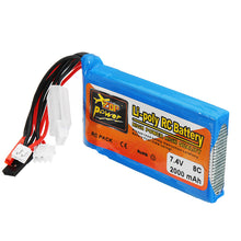 ZOP Power 7.4V 2000mah 8C Lipo Battery For Frsky ACCST Taranis Q X7 Transmitter