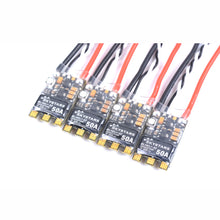 SKYSTARS BetaFlight F405 AIO Flight Controller OSD & 4 PCS 50A Blheli_32 3-6S DSHOT1200 Brushless ESC for RC Drone FPV Racing