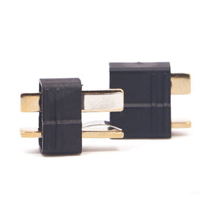  10 Pair Amass AM-1015B Anti-Slip Black T Plug Connector Male & Female