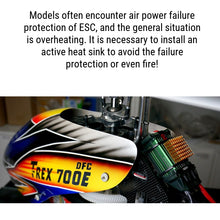 2 PCS Aluminum Alloy Heat Sink 28*28*11mm Cooling Chip with Ultra-thin Sticker for RC ESC Servo Motor UAV FPV Transmitter VTX TV