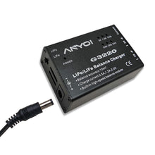 HJ G3220 2A DC Battery Balance Charger with 12V 2A Power Supply Adapter for 2-3S Lipo Battery