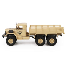JJRC Q63 1/16 2.4G 6WD Off-Road Transporter Military Truck Crawler RC Car RTR