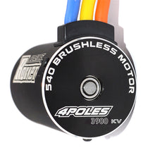 Rocket 540 3900KV Sensored Brushless 3.175 Axle RC Car Motor For 1/10 RC Car