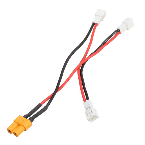3 in 1 50mm 24AWG XT30 Male Plug to PH2.0 Female Plug Cable for FPV Racing Drone