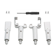 Spring Shock Absorbing Heightened Landing Gear Skid Extension Support Kit Propeller Props Blade Set for Hubsan H117S ZINO PRO RC Drone Quadcopter