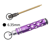RJX RJX2882 6.35mm Hex Screwdriver Handle Tools For RC Models