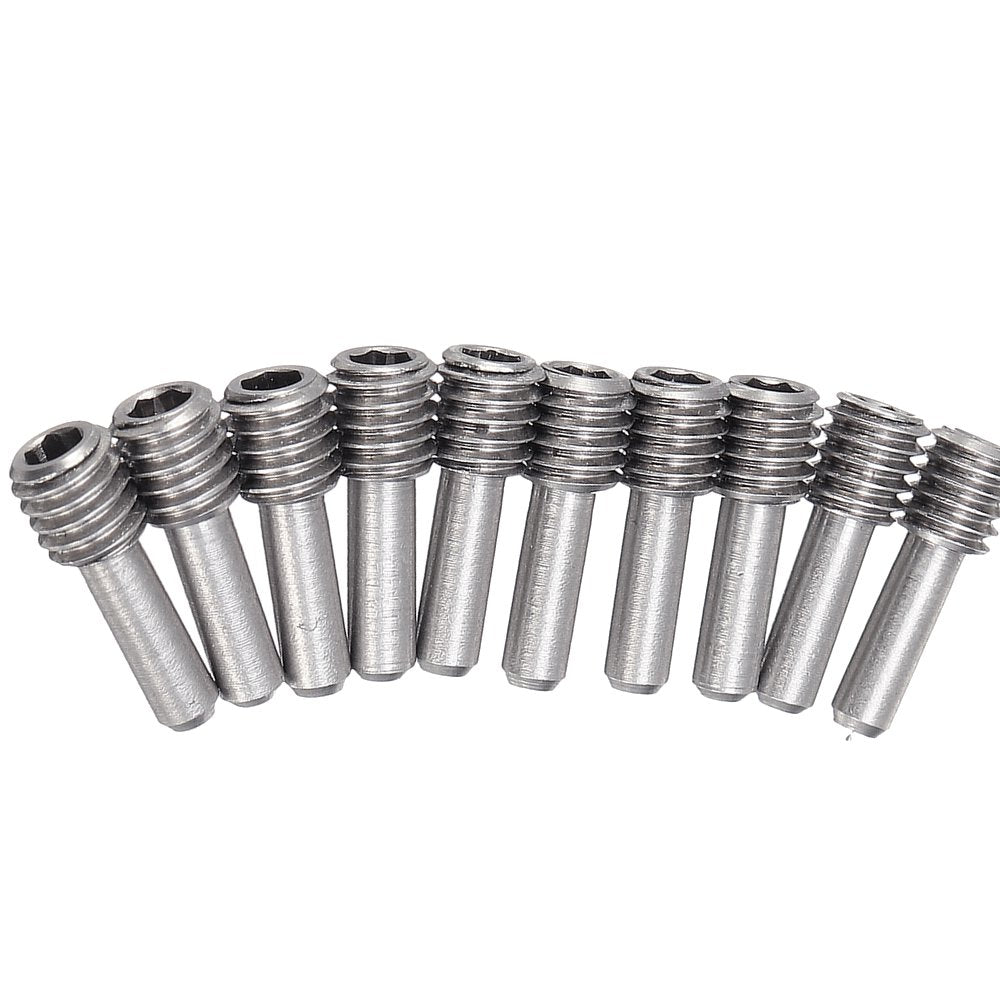 10PCS M3 M4 12mm Metal Machine Screw for 1/10 Crawler Rc Car Parts 