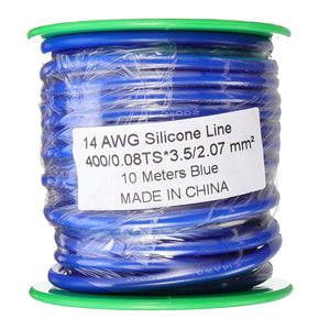 10m 14AWG Wire Soft Silicone Cable Wire High Temperature Tinned Copper