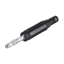 Amass 4mm Banana Bullet Connector Plug Nickel Plated Black/Red Color for Adapter Cable
