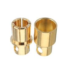 2 Pairs 5.0/5.5/6.0/6.5/8.0mm Bullet Connector Banana Plug Multirotor Spare Part for RC Battery/Moto