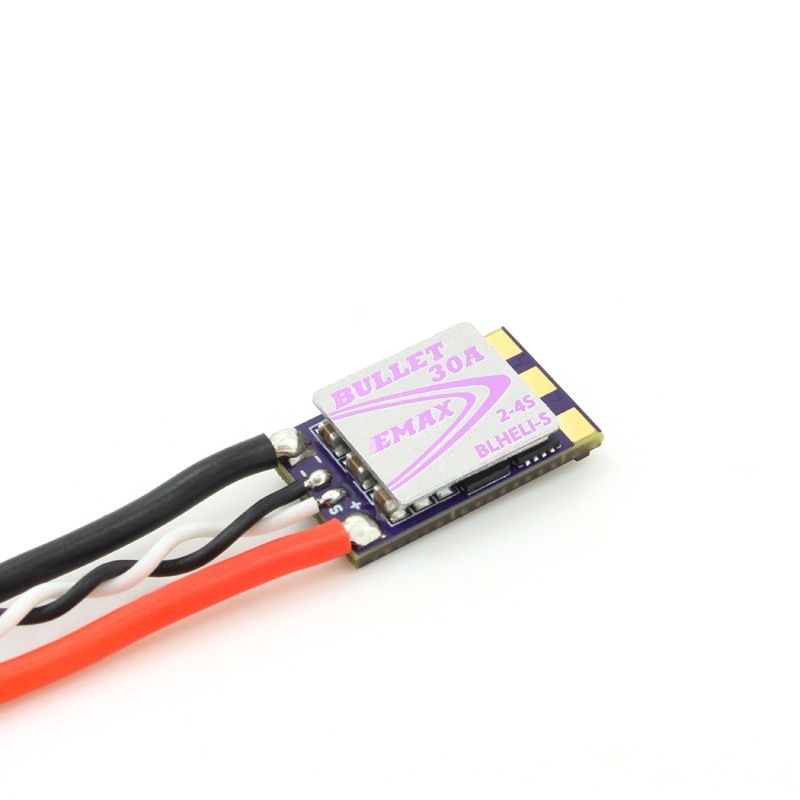Emax Bullet Series EMX-SC-1774 D-SHOT 30A 2-4S BLHELI_S ESC Support Onshot42 Multishot D-shot Ready