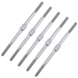 1PC M3 X 86mm Steel Push Rod Hex Thread CW/CCW RC Airplane Spare Part
