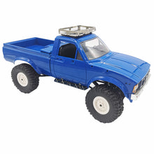 RBR/C Metal Luggage Roof Rack For 1/16 WPL C1 C24 Off-road Crawler Vehicle Models RC Car Parts 