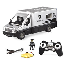 Double E E673-001 RC Car Toy Truck Control 2.4G Refill Escort Guard Sound Headlight Radio Control Truck Vehicle Model