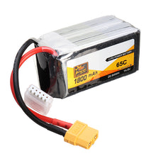 2 PCS ZOP Power 14.8V 1800mAh 65C 4S Lipo Battery XT60 Plug
