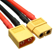 Amass XT60 Male Female Plug Connector 12AWG 10cm Power Cable