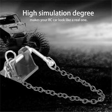 Climb Tow Trailer Hitch Buckles For 1/10 Axial SCX10 90046 RC4WD D90 RC Car Parts