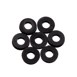 100Pcs M2 M2.5 M3 Black Plastic Nylon Washer Plated Spacer for RC Model