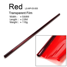 URUAV 2M Heat Shrink Covering Film Green / Red / Blue / Gold / Transparent For Balsa Wood RC Airplane