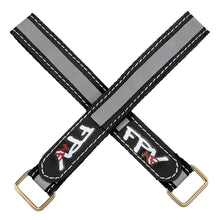 2Pcs RJX 20X100-300mm Thread Stitching Reflective Battery Strap Metal Buckle for RC Battery