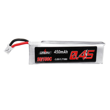 5Pcs URUAV 3.8V 450mAh 50/100C 1S HV 4.35V Lipo Battery PH2.0 for Emax Tinyhawk Tiny7 Happymodel Snapper7 EMAX Tinyhawk II 75mm