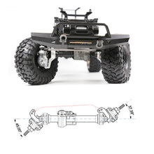 Craft Steering Gear Box Base & Tie Rod And Drag Link For 1/10 Traxxas Trx4 