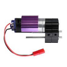 Upgraded Metal Transfer Gear Box with 370 Motor For WPL 1/16 4WD 6WD JJRC Q60 Q61 Black