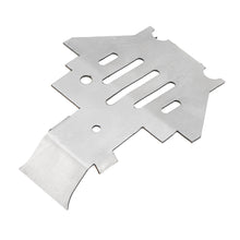 5PCS Stainless Steel Chassis Front Rear Axle Armor Protection Skid Plate for Traxxas TRX-4 RC Car