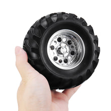 4PCS L/R Wheel Rim & Tires for HG P407 1/10 2.4G 4WD Rc Car Parts ASS-13