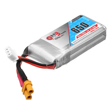 Gaoneng GNB 7.4V 650mAh 80C/160C 2S Lipo Battery XT30 Plug 