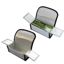 185x75x60mm Lipo Battery Portable Fireproof Explosion Proof Safety Bag 