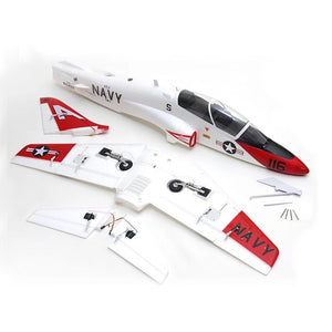 QT-MODEL T45 V2 EPO 960mm Wingspan RC Airplane Jet Scale Zoom Goshawk Carrier Fixed Wing PNP 70MM Ducted Fan