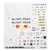 HG P408 1/10 RC Car Model Spare Parts DIY Stickers Decals Sheet for Military Green & Camouflage Body 