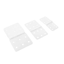 10pcs URUAV 12*24/16*29/20*36mm Nylon&Pinned Hinge for RC Airplane Aileron Connection RC Airplane Parts Aeromodelling Model DIY 