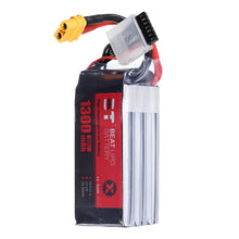 BT 22.2V 1300mAh 95C 6S Lipo Battery XT60 Plug for FPV Racing Drone