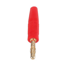 Amass 4mm Banana Bullet Connector Plug With Black/Red Color Rubber Sheath for Adapter Cable