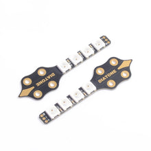 2 PCS MAMBA Arm WS2812 5V LED Light Board for Diatone GT R349 HD TBS 3 Inch FPV Racing Drone 